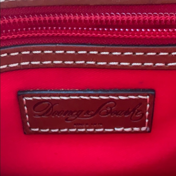 Dooney & Bourke White and tan purse. - Picture 3 of 8